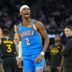 SGA and Thunder cruise as Warriors stars sit