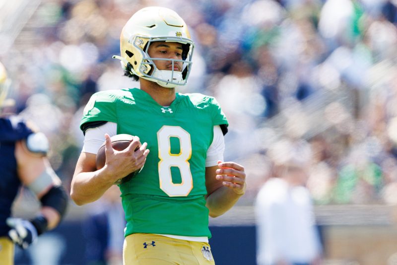 Notre Dame QB changes mind, will transfer to Kentucky instead of Nebraska